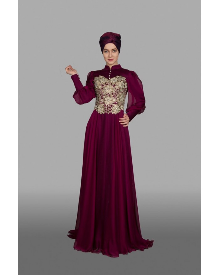 long oriental dress