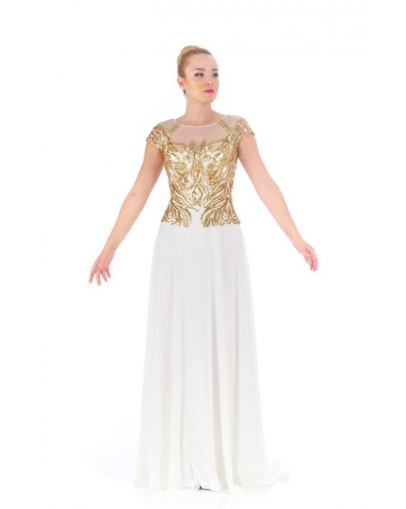 empire style evening gowns