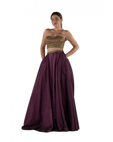 Indian Style Two Piece Dress Matrons